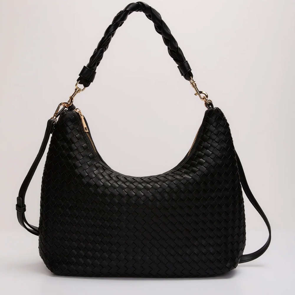Vici At My Side Faux Leather Hobo Bag